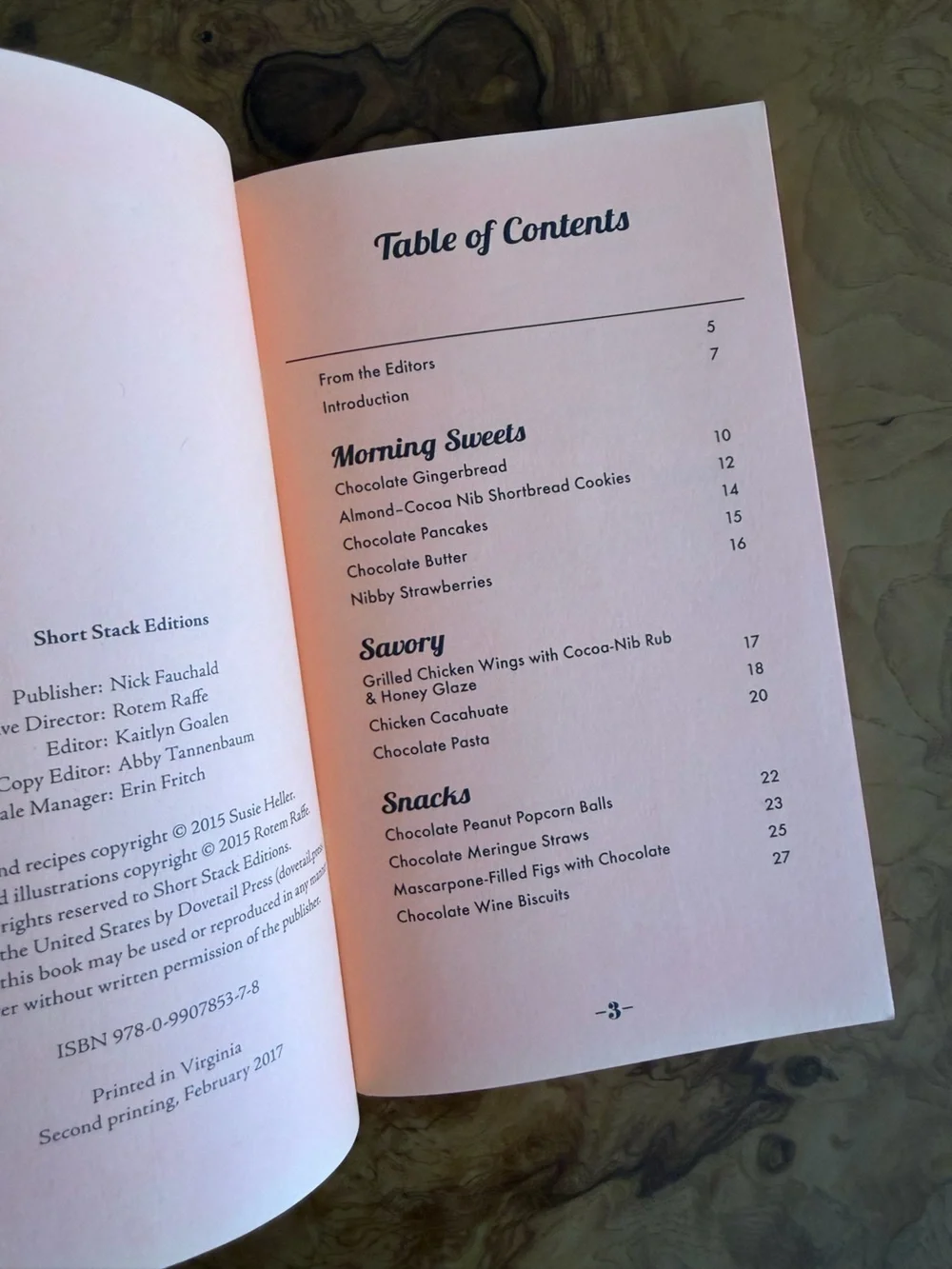 Short Stack Editions Vol 18: Chocolate